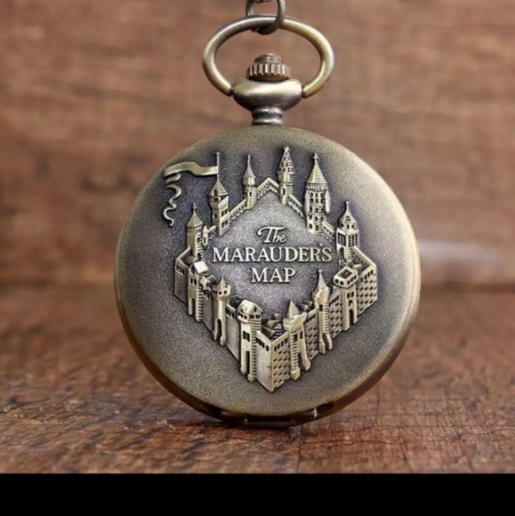 New Harry Potter HP Marauders map Quartz pocket watch Other HP styles Available